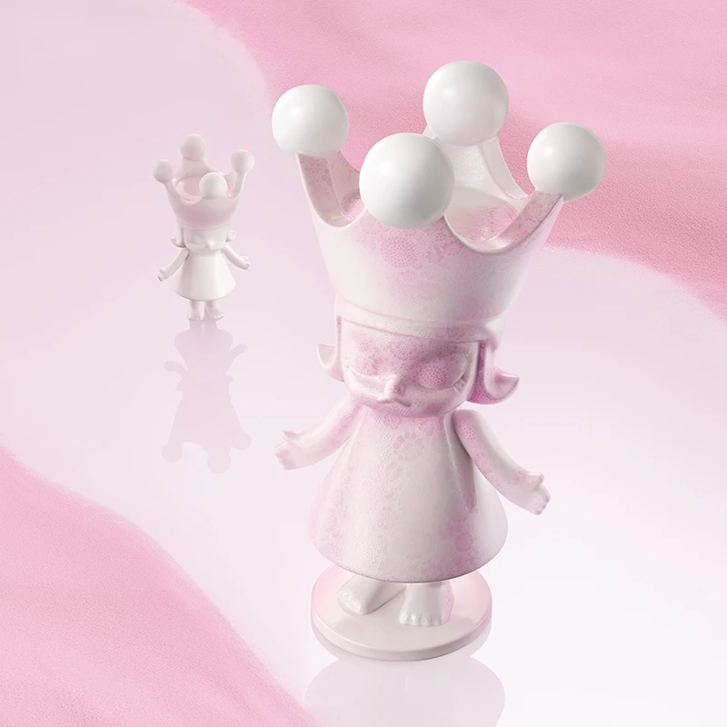 Фигурка Luo Jiujiu Mega Royal Molly 100% Rouge Limited Edition