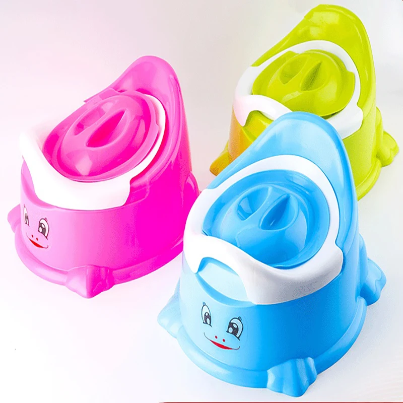Baby Portable Potty Cute Plus Size Baby Toilet Training Chair With Detachable Storage Cover Easy To Clean Children's Toilet