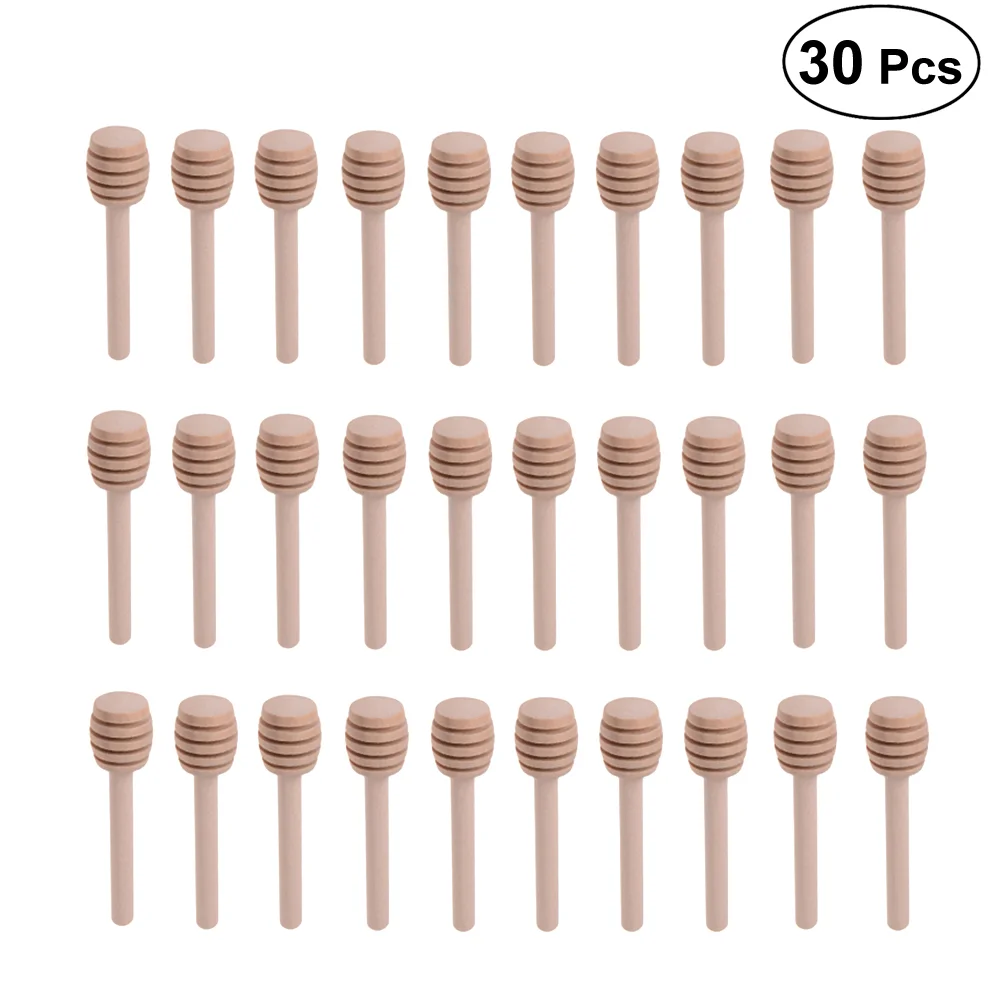 

Honey Dipper Mini Sticks Wooden Stick Honeycomb Spoon3 Inch Stirrers Stirrer Bulk Spoons Stir Wood Dippers Stirring 3Inch Jar