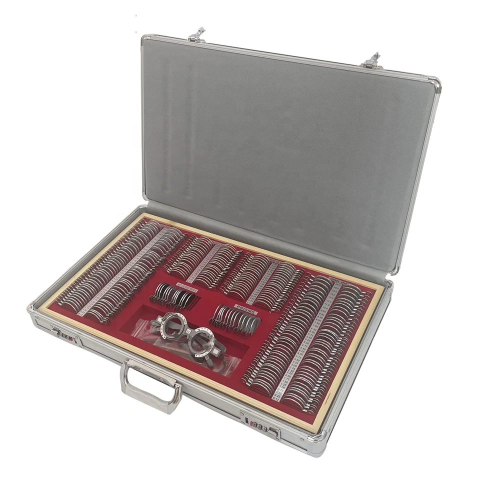 

Высококачественный пробный набор линз для оптических инструментов 266 штук набор пробных металлических колец набор пробных линз