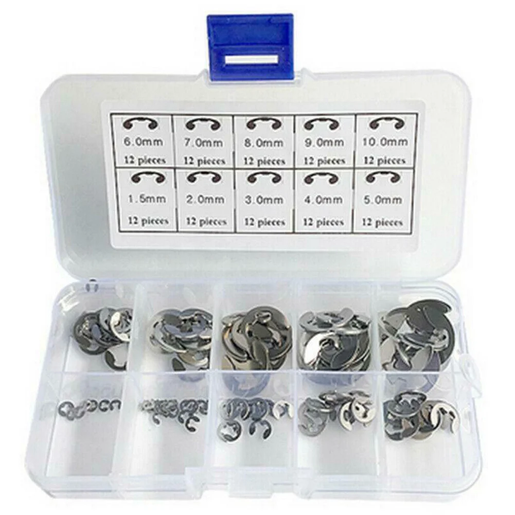 

Car Accessories E Clip Washer Assortment Kit 13.2*6.8*2.3cm Car Repair Kit