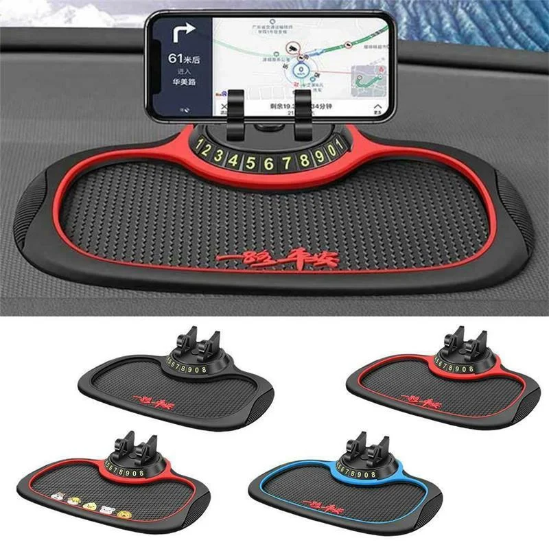 

TOP NO.1 Seller Hot sell 360 Non-Slip Phone Pad Mat For 3 In 1 Car Dashboard iPhone GPS Holder Universal