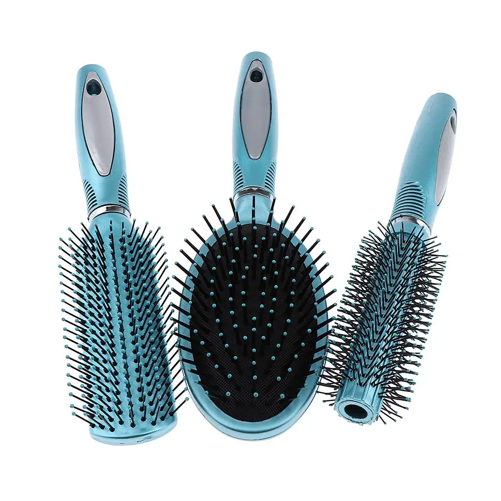 

3Pcs/set Professional Detangler Hair Brushes, Dry Hair - No Snag or Pull