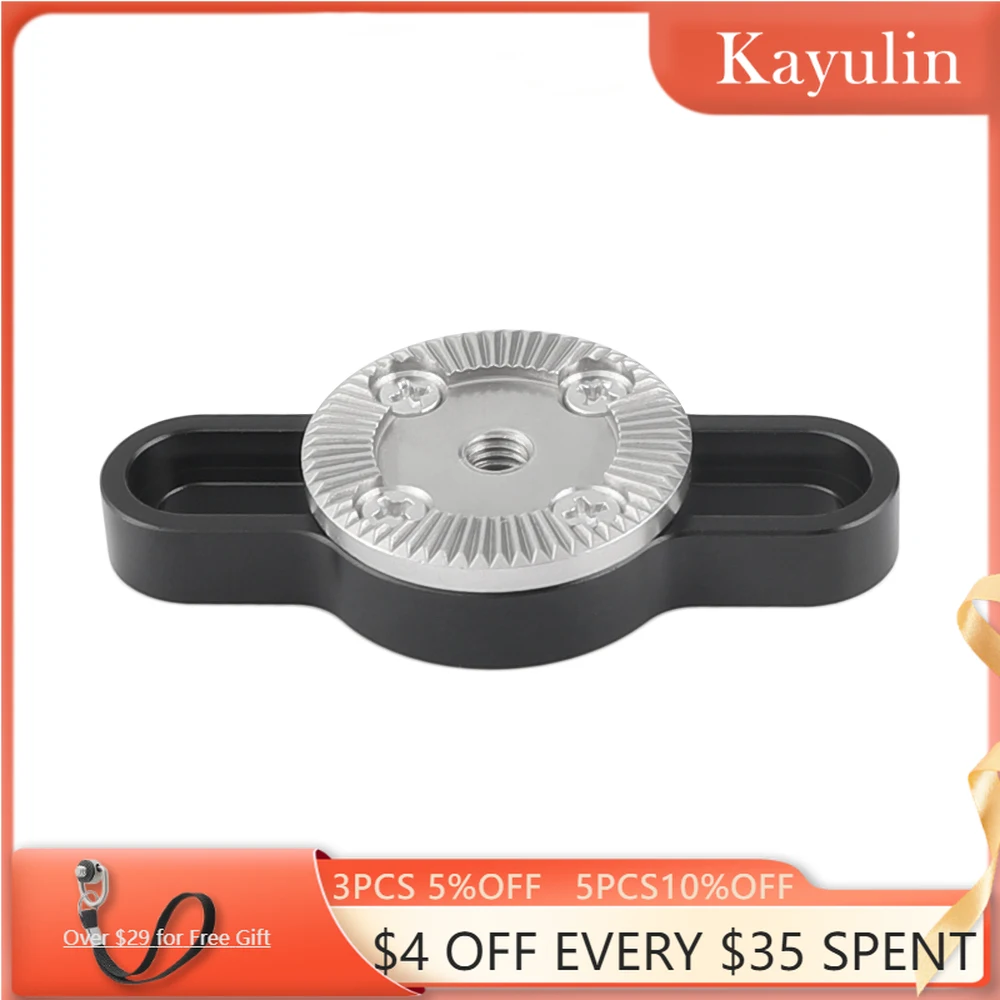 

Kayulin Standard ARRI Rosette Connecting Mount Used On Camera Cage For Camera Accessories Mounting