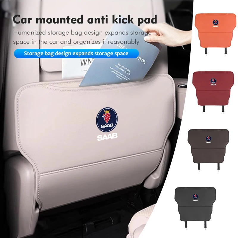 ochraniacz oparcia fotela samochodowego Mata zapobiegająca zabrudzeniom do SAAB 9-4X 9-7X 9-3 9-5 9-2X 9-X 600 99 97 Monster GT750