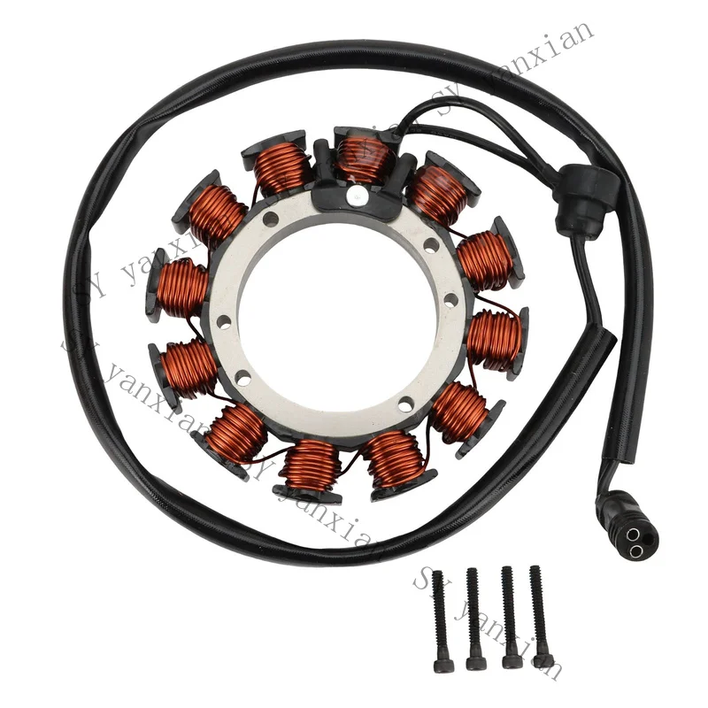 Фото Новый статор SY+ для Harley Davidson Sportster 883 07-18, 1200 07-17, 29997-07A, 12В 32А №1