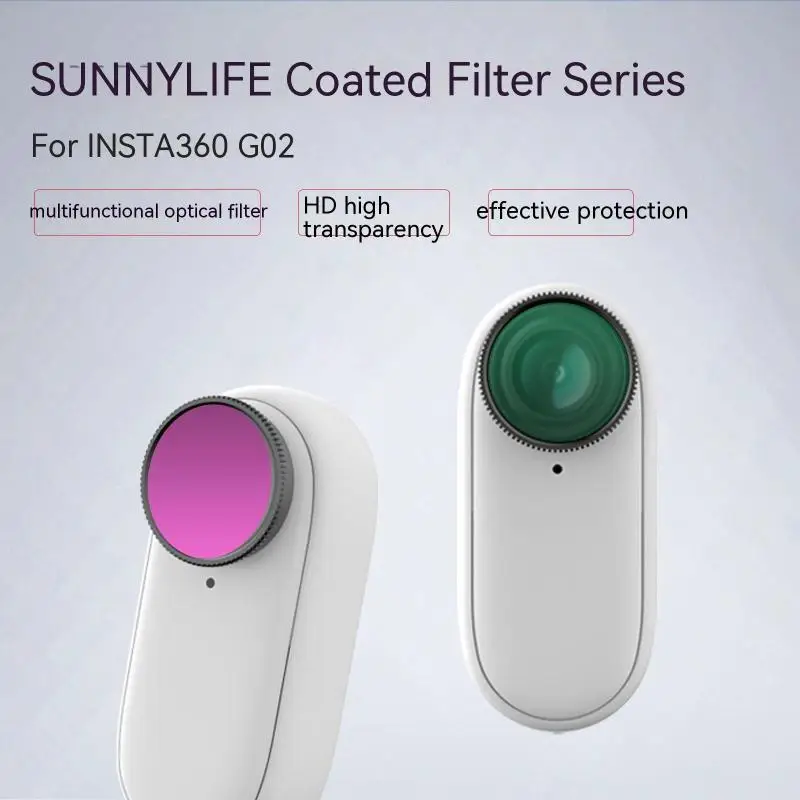 

For Insta360 GO 3 Filter ND Matting MCUV CPL Thumb Action Camera GO2 Accessory