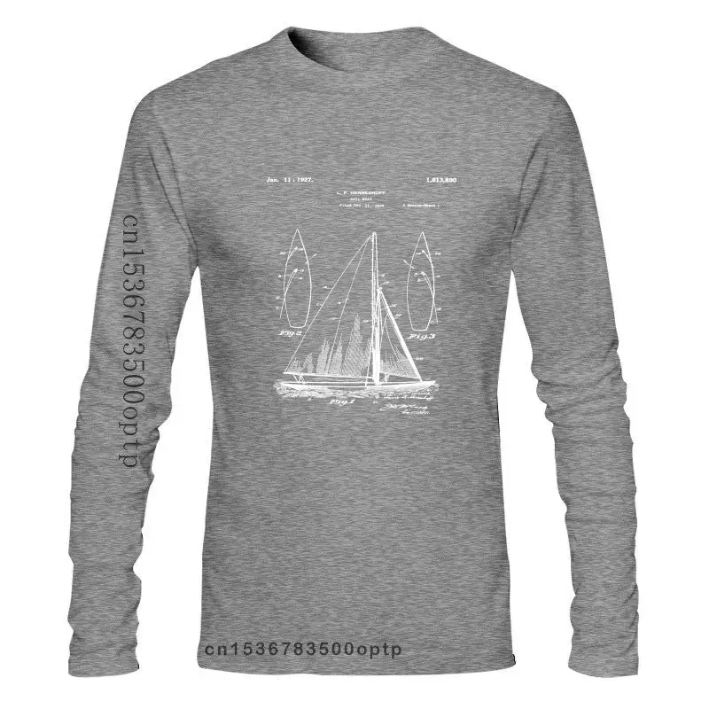 

Мужская одежда, модная мужская футболка, дизайнерская рубашка с изображением лодки