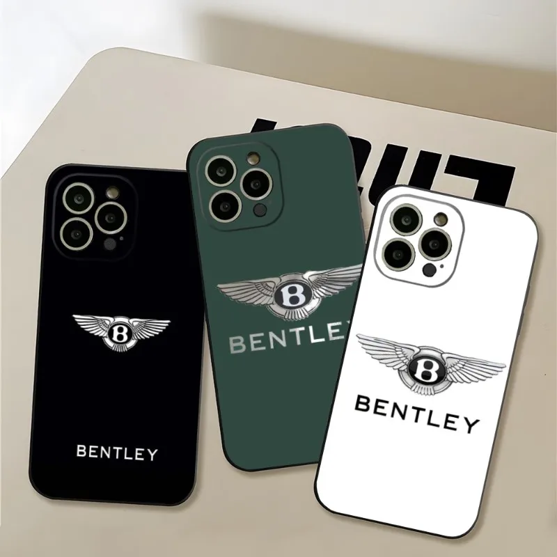 

Luxury Car B-Bentley Phone Case Luxury Design For Apple Iphone 14 Pro Max 12 Mini 11 13 Xr X Xs 6s 7 8 Plus Back Cover