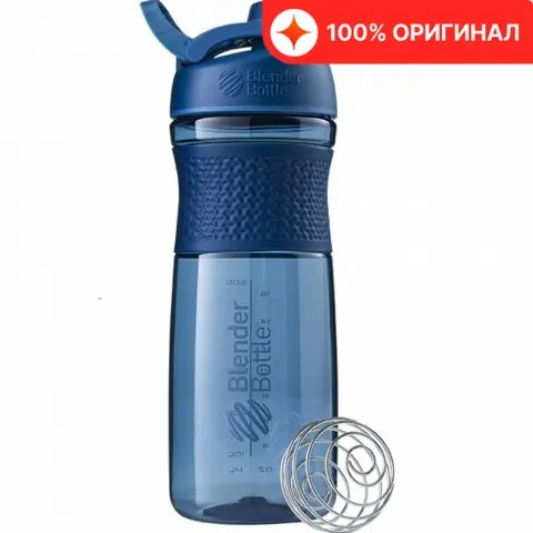 Шейкер Blender Bottle SportMixer Tritan Twist Cap 828мл Full Color Navy
