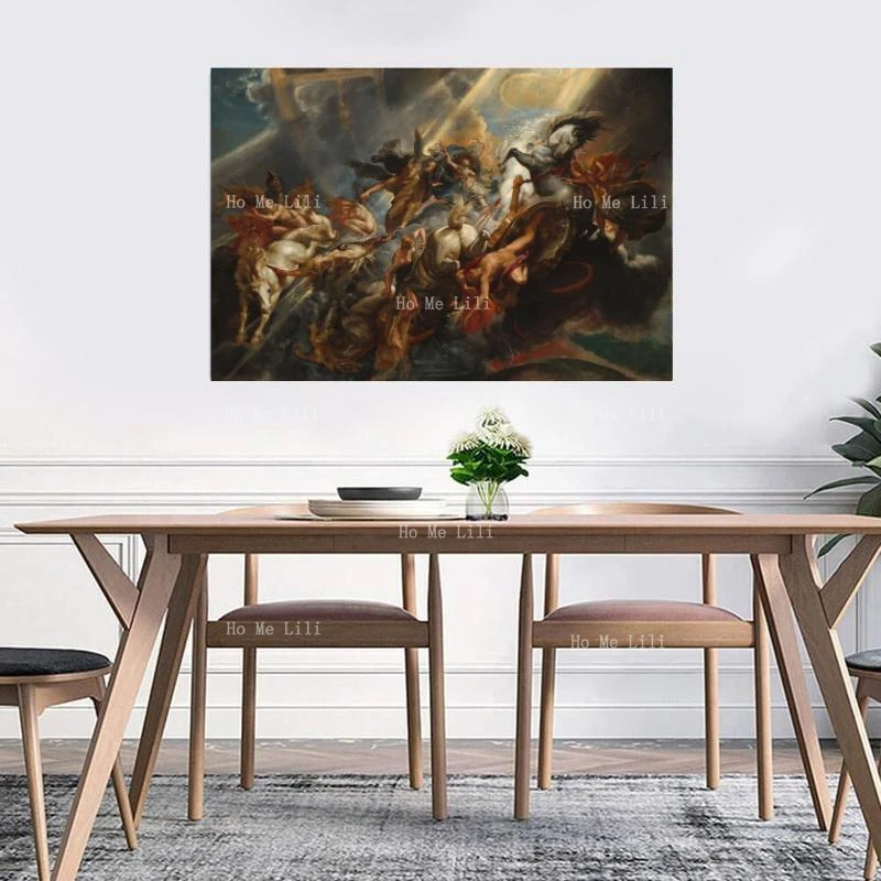 Настенное украшение Питер пол Рубенс: осень фаэтона-жикле