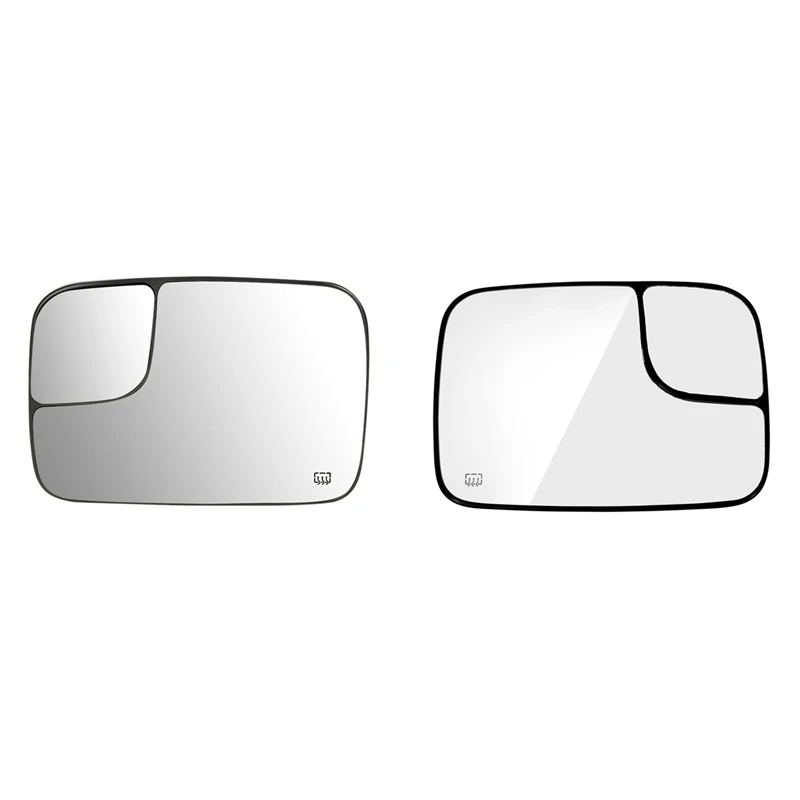 

Car Front Heated Side Door Wing Rear View Mirror Lens Glass For Dodge Ram 1500 1998-2010