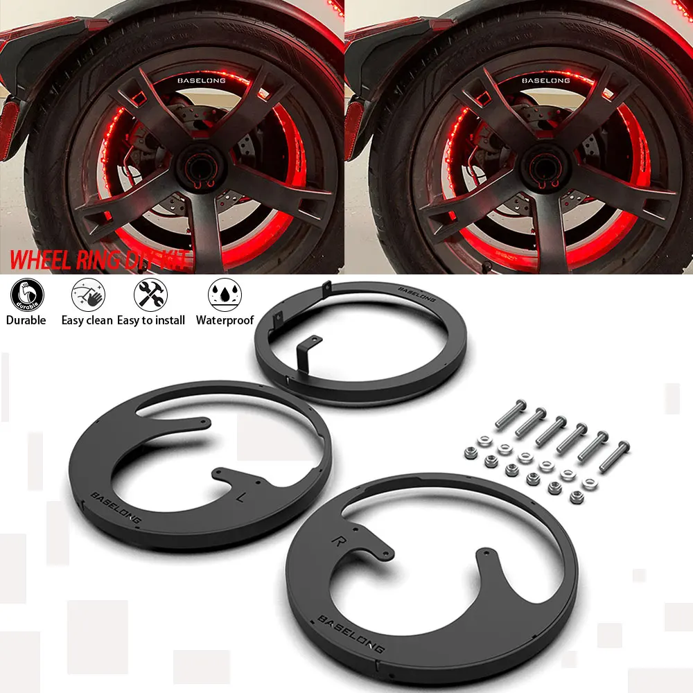 Для Can-Am Ryker STD 600 900 Rally Edition ACE SPORT Все модели 2024 Кольцо на колесо мотоцикла DIY Kit Protector