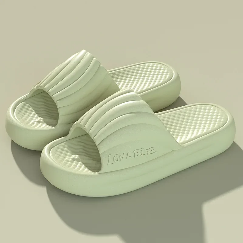 Whoholl 2024 женские тапочки из ЭВА на мягкой подошве легкие нескользящие домашние