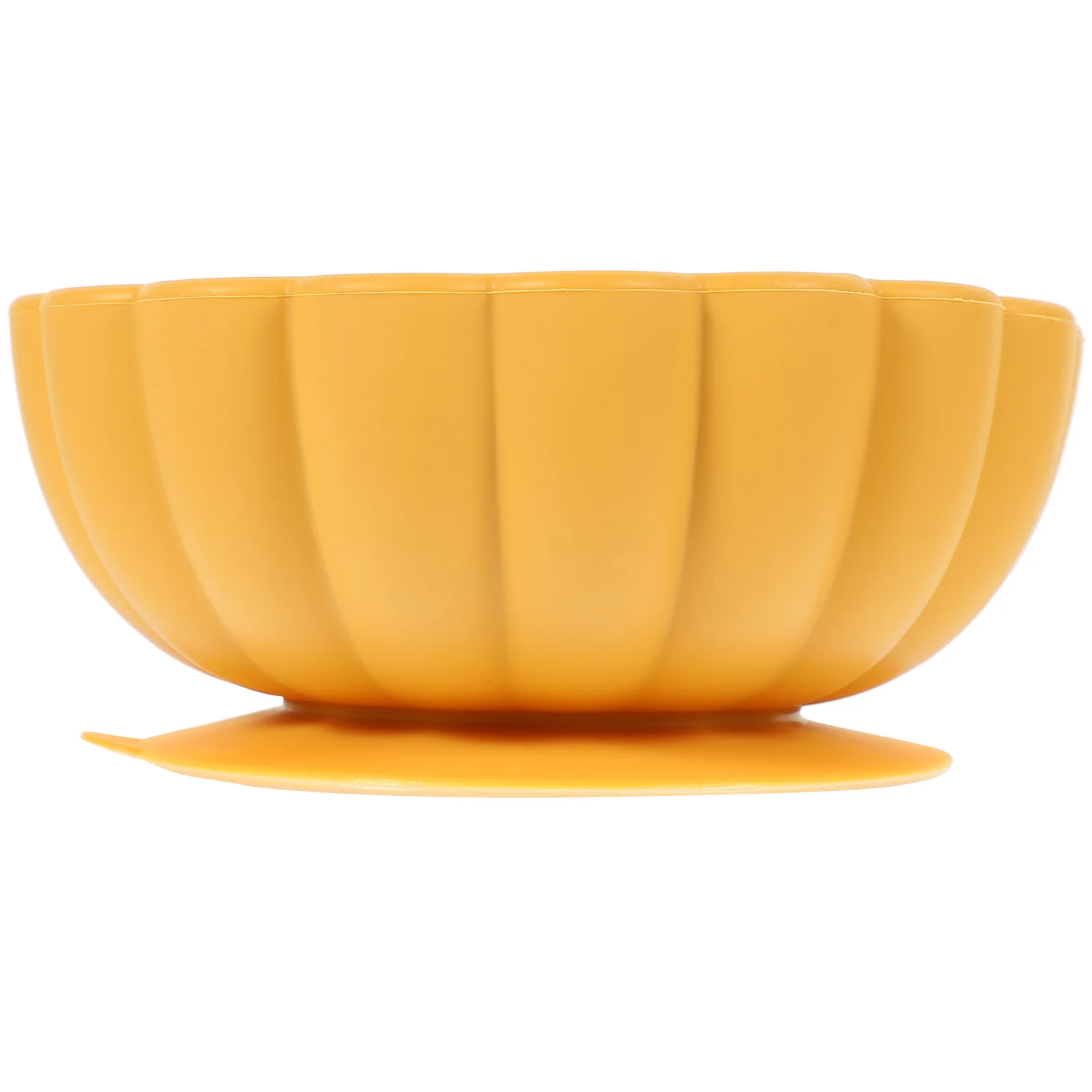 

Pumpkin Blossom Bowl Baby Suction Bowls Plates Flower Shaped Bowl Baby Bowl Suction Cup Bowl Silica Gel Lunch Plate Toddler