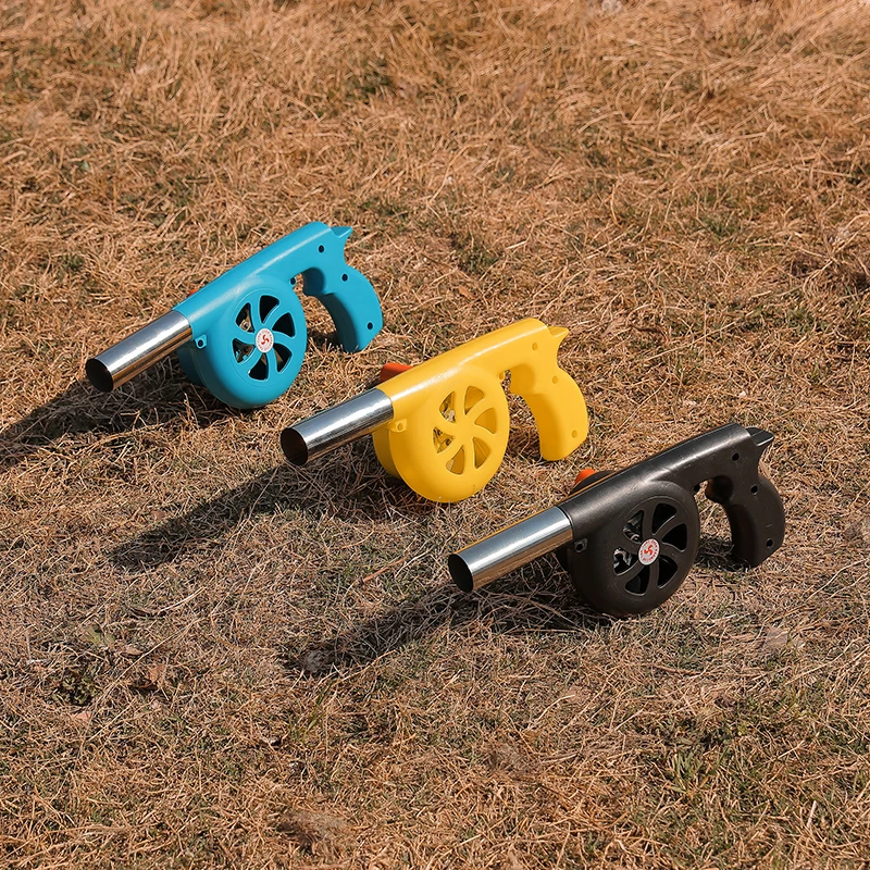 Портативный ручной вентилятор для барбекю кемпинга и приготовления