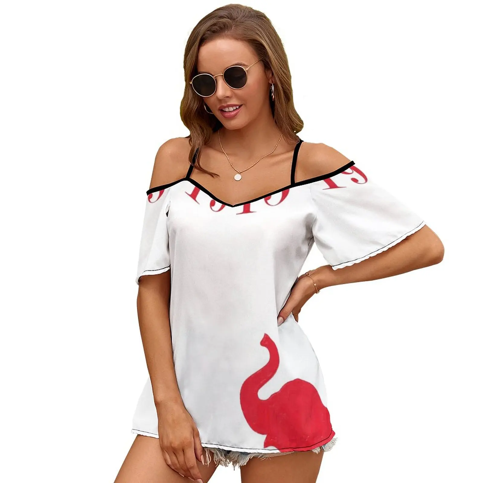 Женская футболка с воротником Heavennezcree 1913 новая мода футболки короткими рукавами