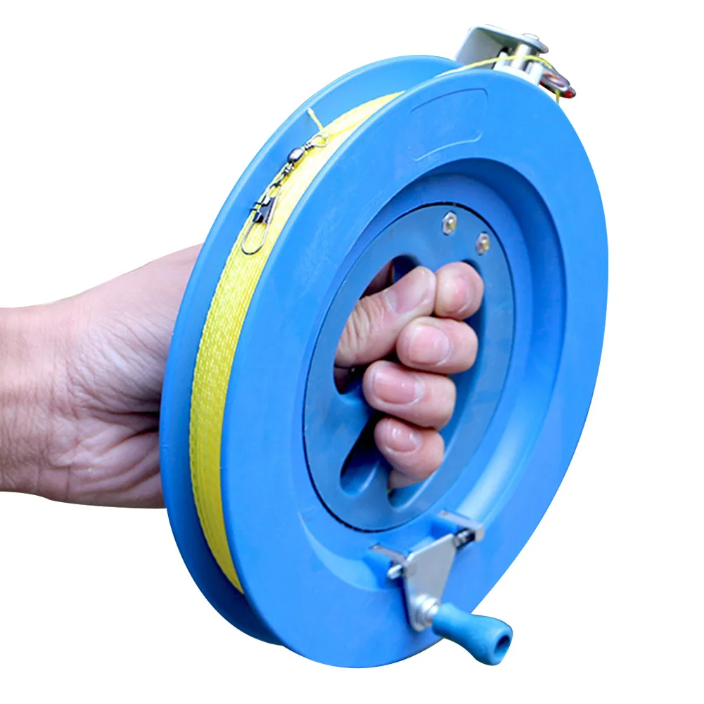 

Children Kite Line Winder String Portable Durable Outdoor ABS Plastic Professional Winding Reel Grip Flying Tools Lock Function