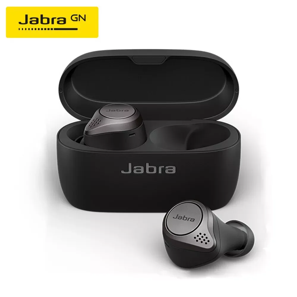 

Original Jabra Elite 75T True Wireless Bluetooth Earphones Supports Active Noise Reduction High Fidelity Waterproof Headphones