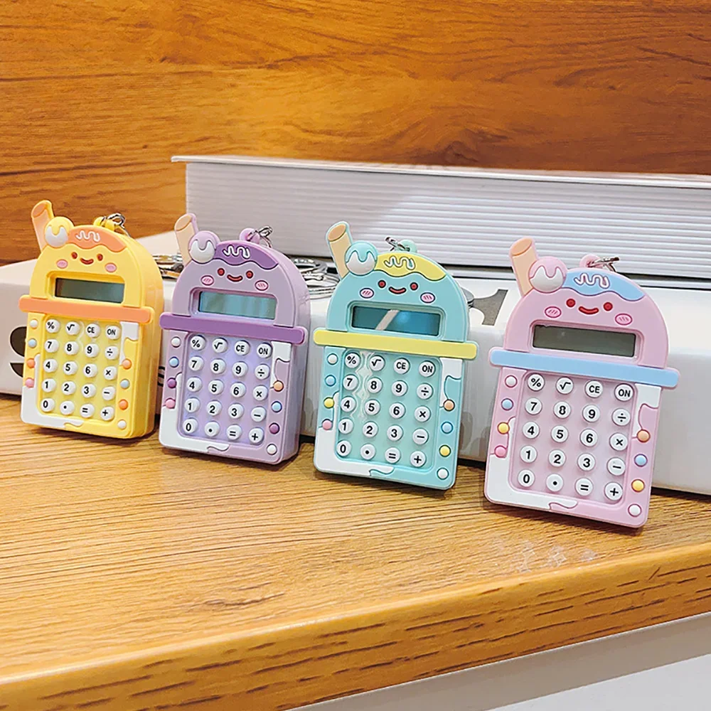 Мини-калькулятор лабиринт для девочек портативные с 8 цифрами подарок высокое