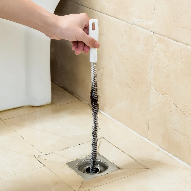 Гибкая щетка для удаления отверстий в канализации 45 см | Дом и сад