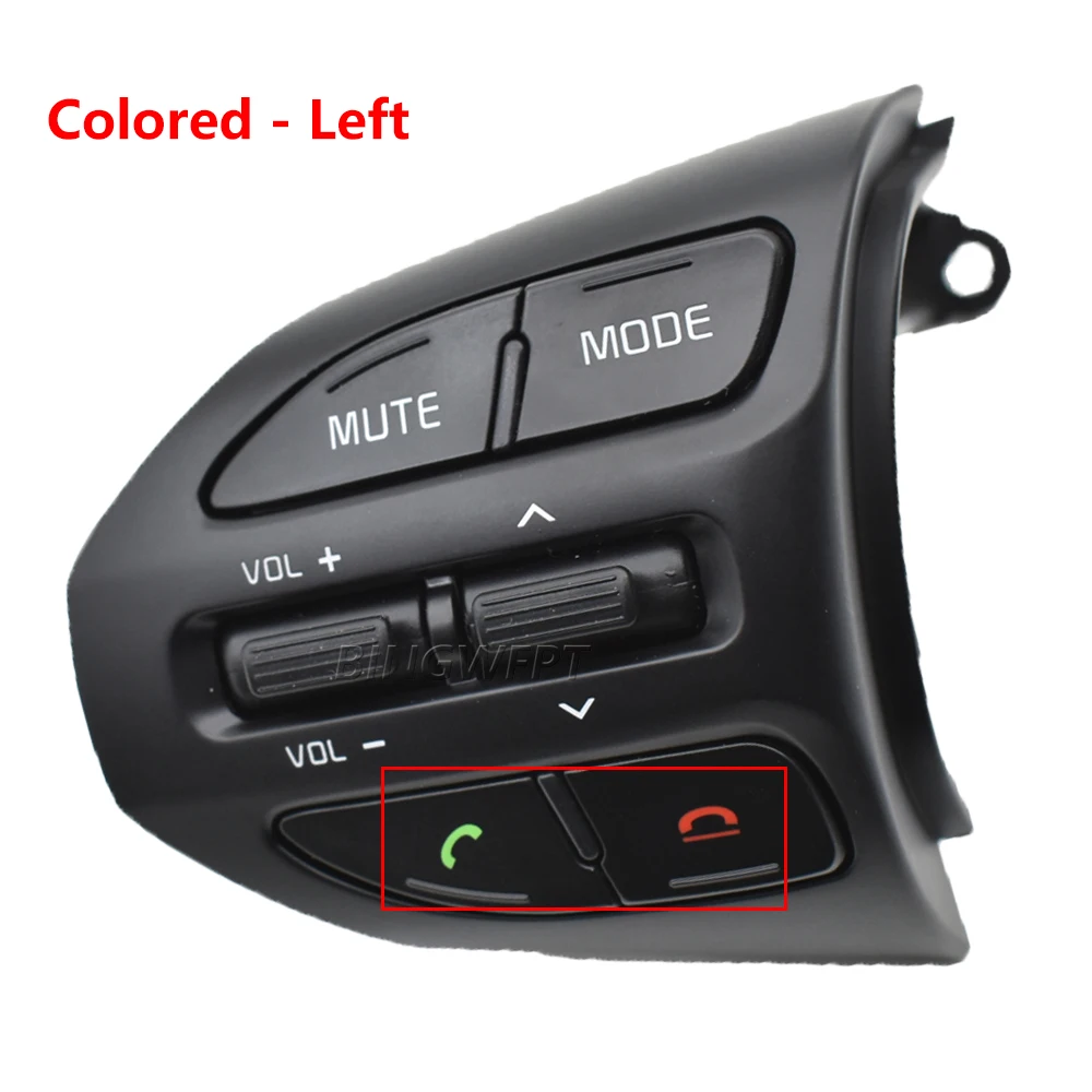 Для KIA K2 RIO 2017 2018 2019 2020 2021 RIO X LINE автомобильные многофункциональные кнопки управления круиз-контролем на руле
