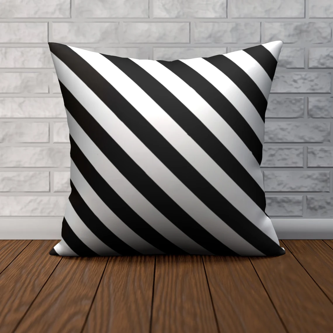 

Geometric Black White Lines Pillowcase Decorative Sofa Cushion Case Bed Throw Pillow Cover Home Decor Car Cushion Cover 45x45