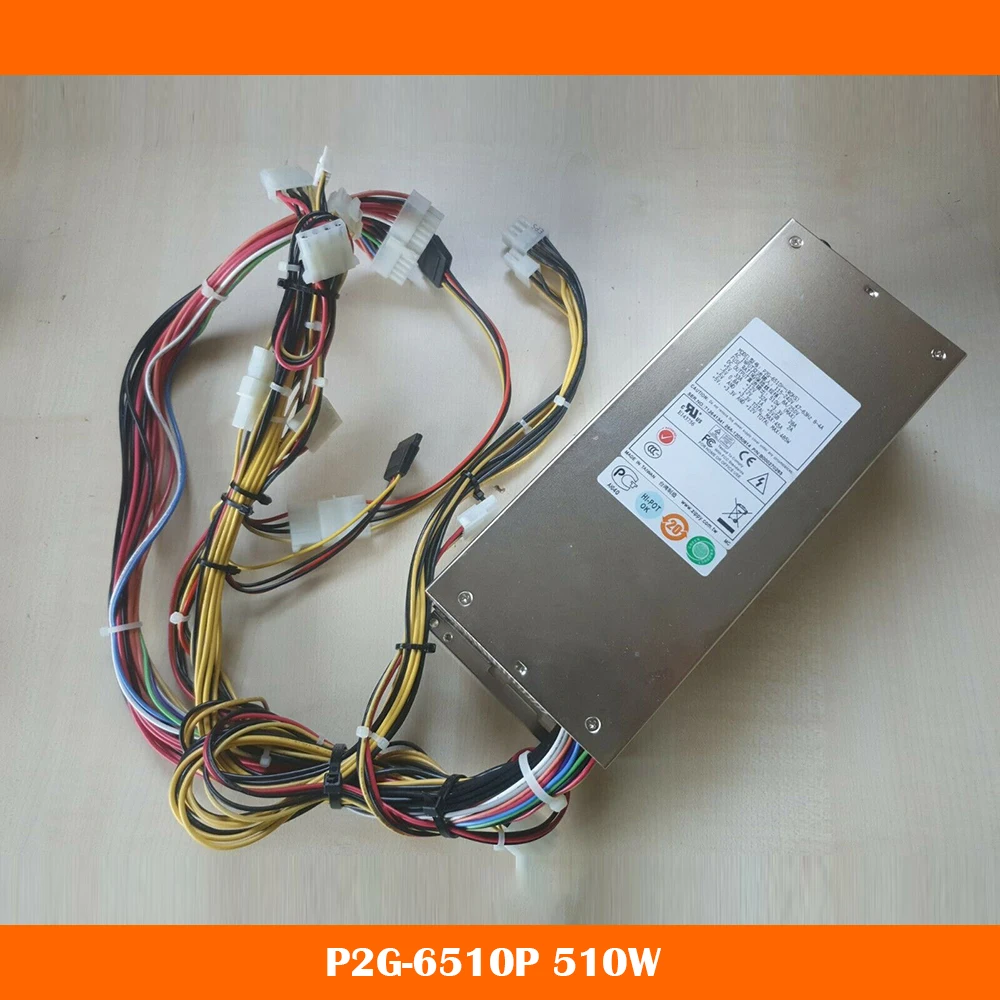 Server Power Supply For P2G-6510P (ROHS) 2U MAX 510W Fully Tested