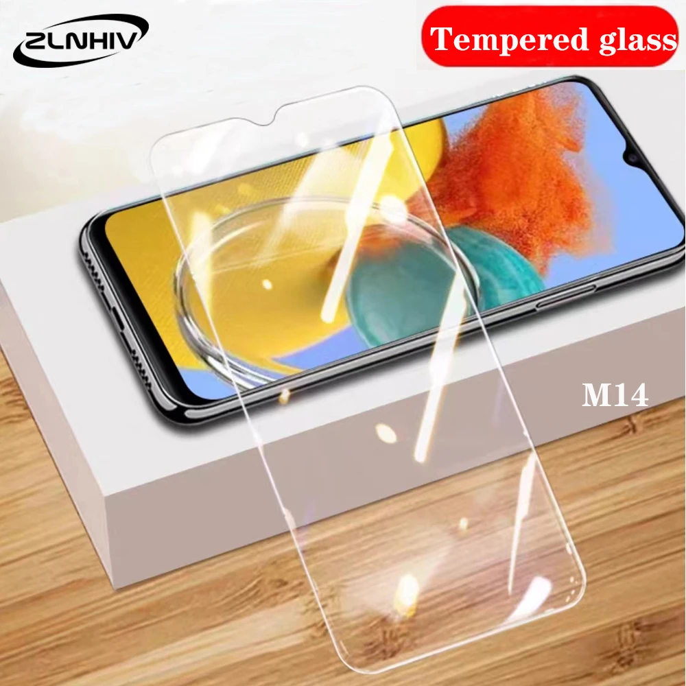 

ZLNHIV 9H Screen Protector For Samsung Galaxy M12 M13 M14 F14 M22 M23 M31 M32 M33 M02 M02S M30 M30S M21 M21S M42 Tempered Glass