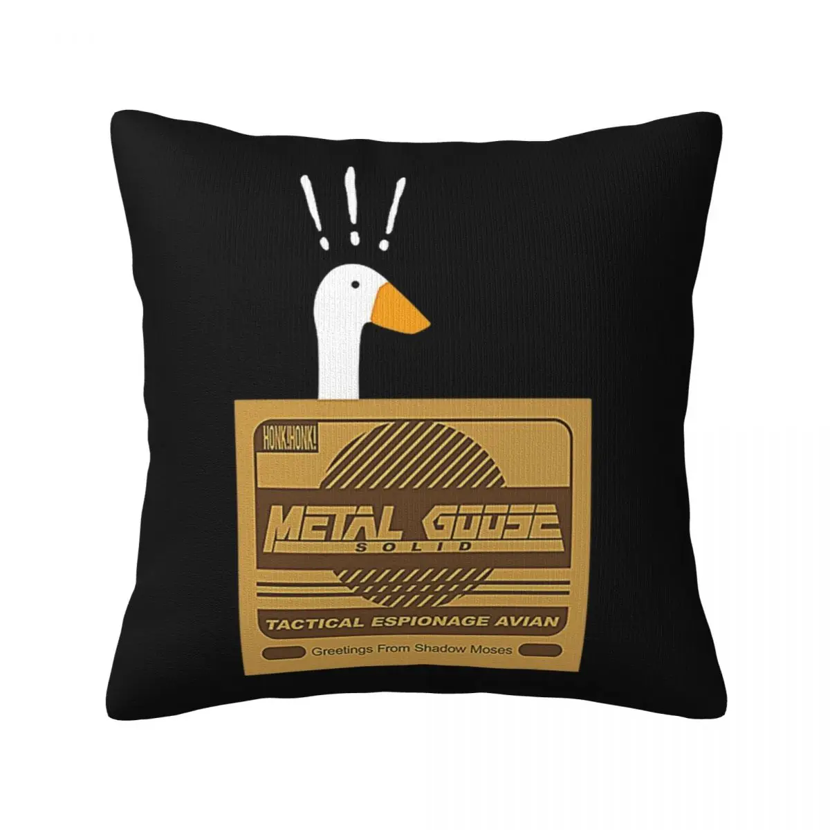 

Чехол-Подушка без названия Stealth Game, чехол без названия гусиная игра, Смешные животные, Весенняя Милая Подушка, чехол из полиэстера, декоратив...