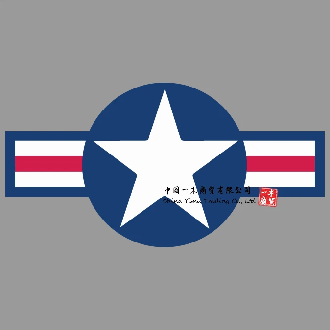 

Motorcycle Decal US Air Force Star Reflective Blue Car Sticker Moto US Army Decal For Dodge Hummer Cherokee