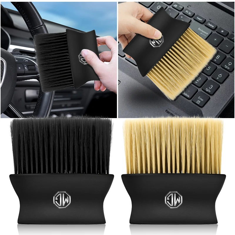 Car Multi-function Gap Soft-hair Cleaning Dust Brush Accessories for MG GT EZS Hevtor MG3 MG5 MG6 MG7 TF ZR ZS ES HS GS Morris 3