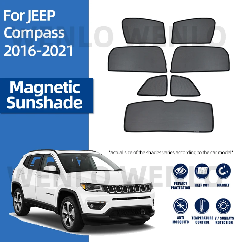 

Солнцезащитный козырек для автомобиля, для Jeep Compass 2016-2021