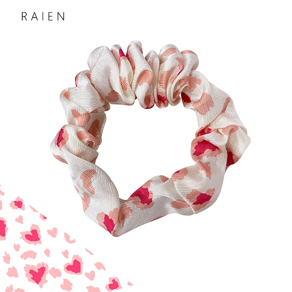 

100% Pure Silk Hair Skinnies Scrunchie Elastic Handmade Hair Band Ponytail Holder Headband for Women Girls Silk Hair Ties 3.5CM