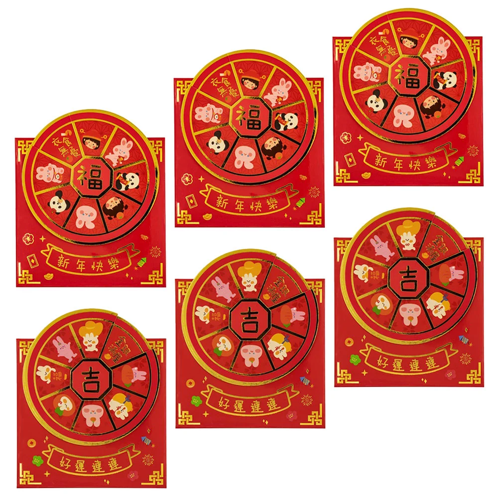 

Red Year Money Envelopes Rabbit Packet Lucky Gift Spring Festival Zodiac Bag Pocket Chinese New Envelope Packetsthe Bao Lunar