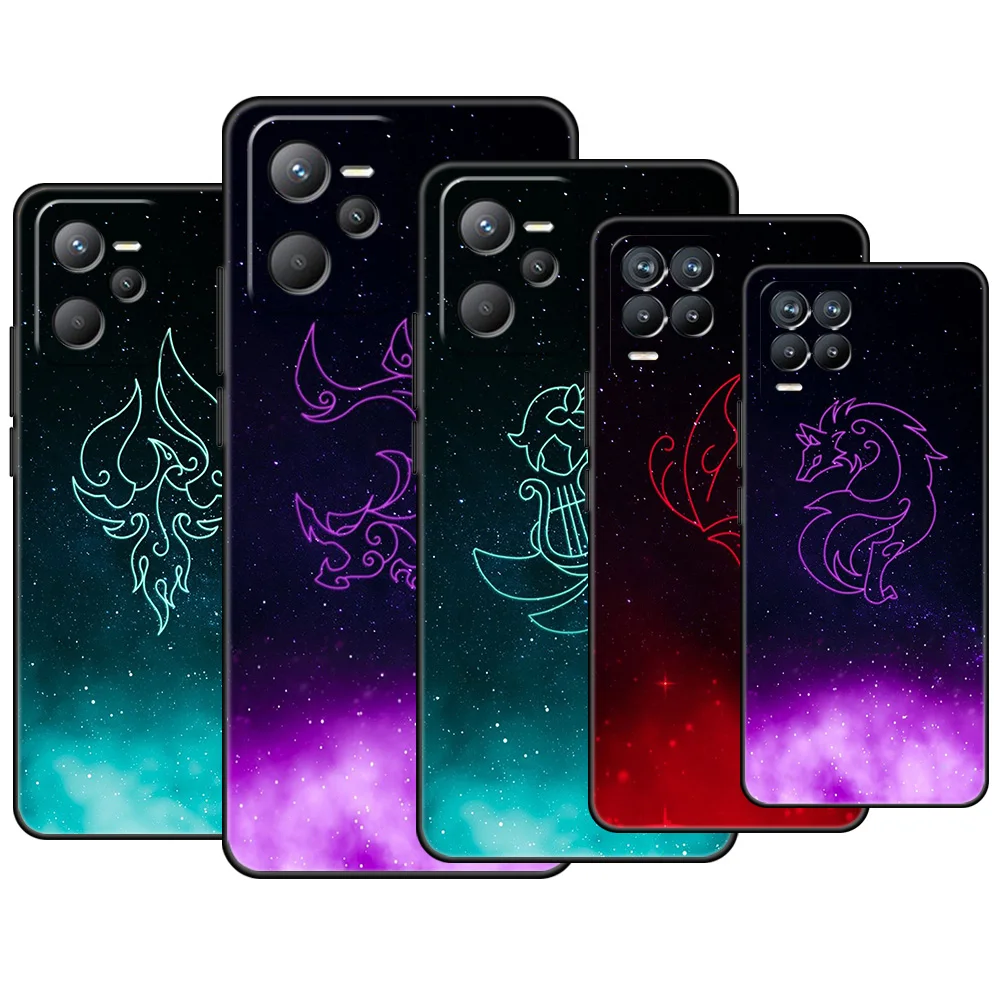 

Genshin Impact Case For Realme 8 C21 9 Pro 8i 9i GT Neo 3 2 C3 7 6 C21Y C15 C11 C35 Soft TPU Phone Cover Fundas