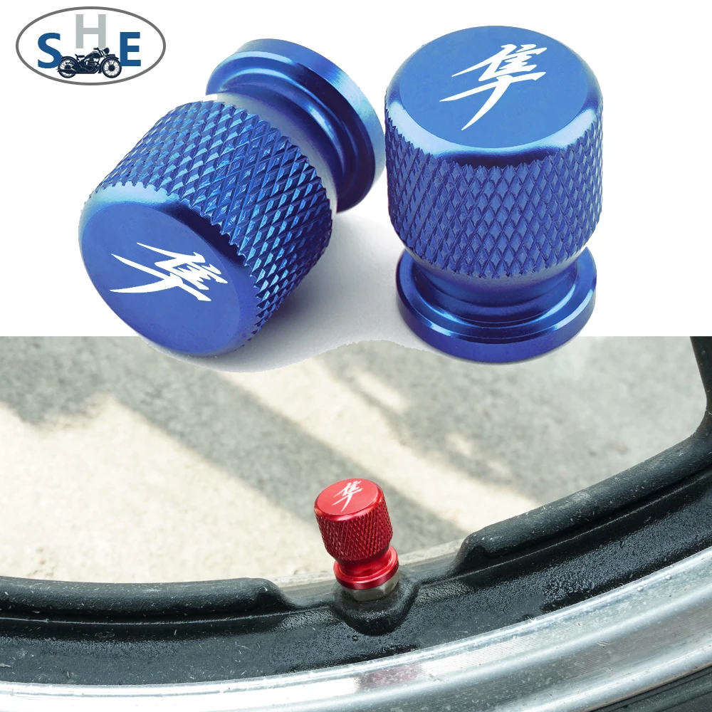 

New Design For SUZUKI HAYABUSA GSX1300R GSX-R 1300 Motorcycle CNC Aluminum Accessories Wheel Tire Parts Valve Stem Caps Cover