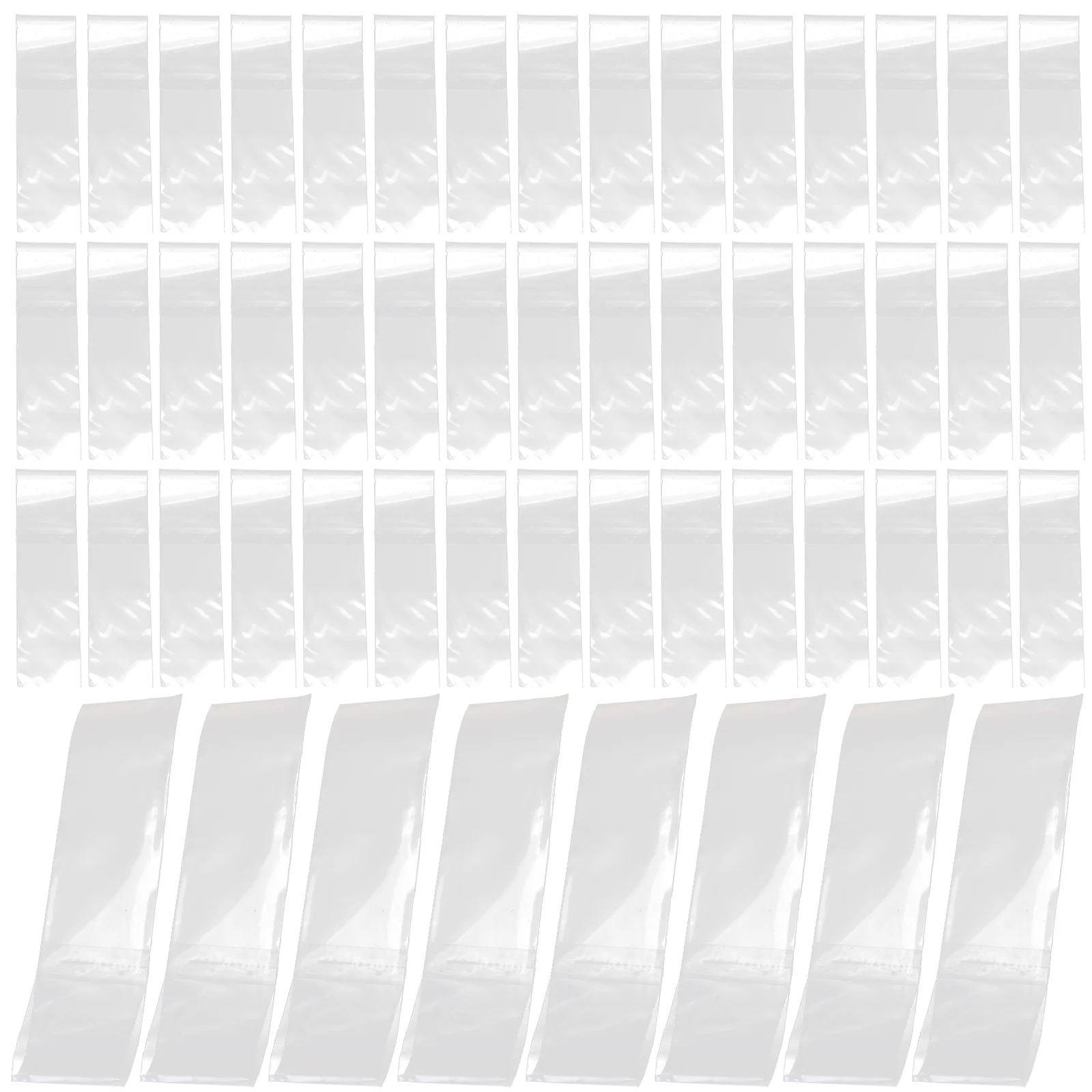 500 шт. прозрачные пакеты OPP для упаковки самоклеящиеся упаковочные карандашей