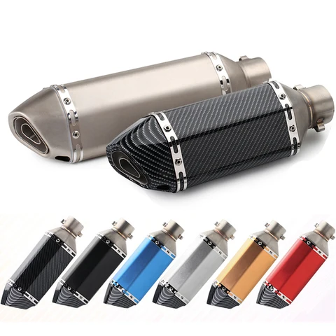 Глушитель мотоцикла 51 мм с DB Killer для HONDA msx 125 vfr 800 cbr600f4i nc700x fmx 650 x11 nc 700s steed 400