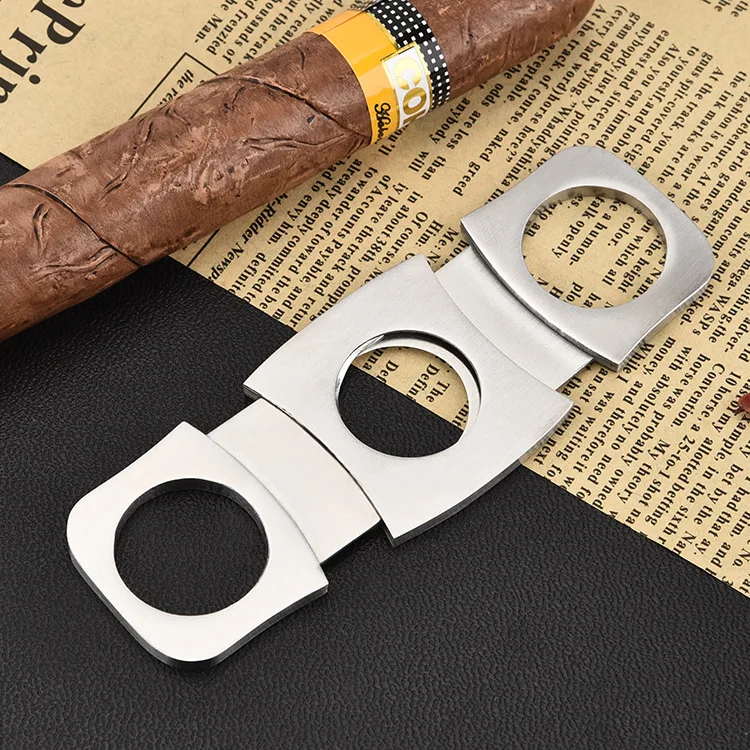 

Stainless steel cigar scissors stainless steel double-edged cigar scissors
