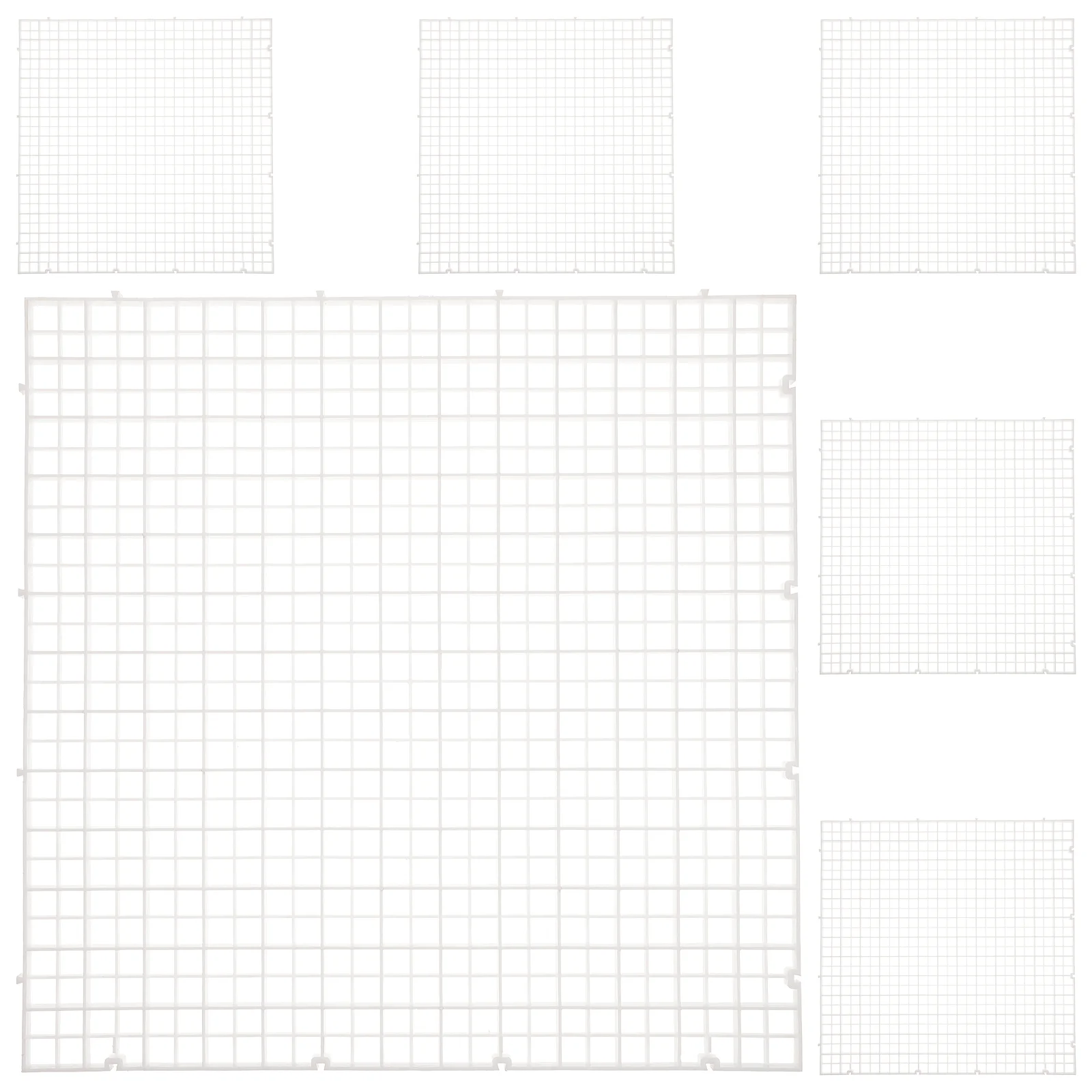 6 шт. сетка-разделитель для аквариума разделители нижний фильтр разделительная