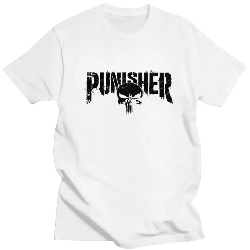 Футболка мужская с изображением супергероя тенниска из хлопка короткими