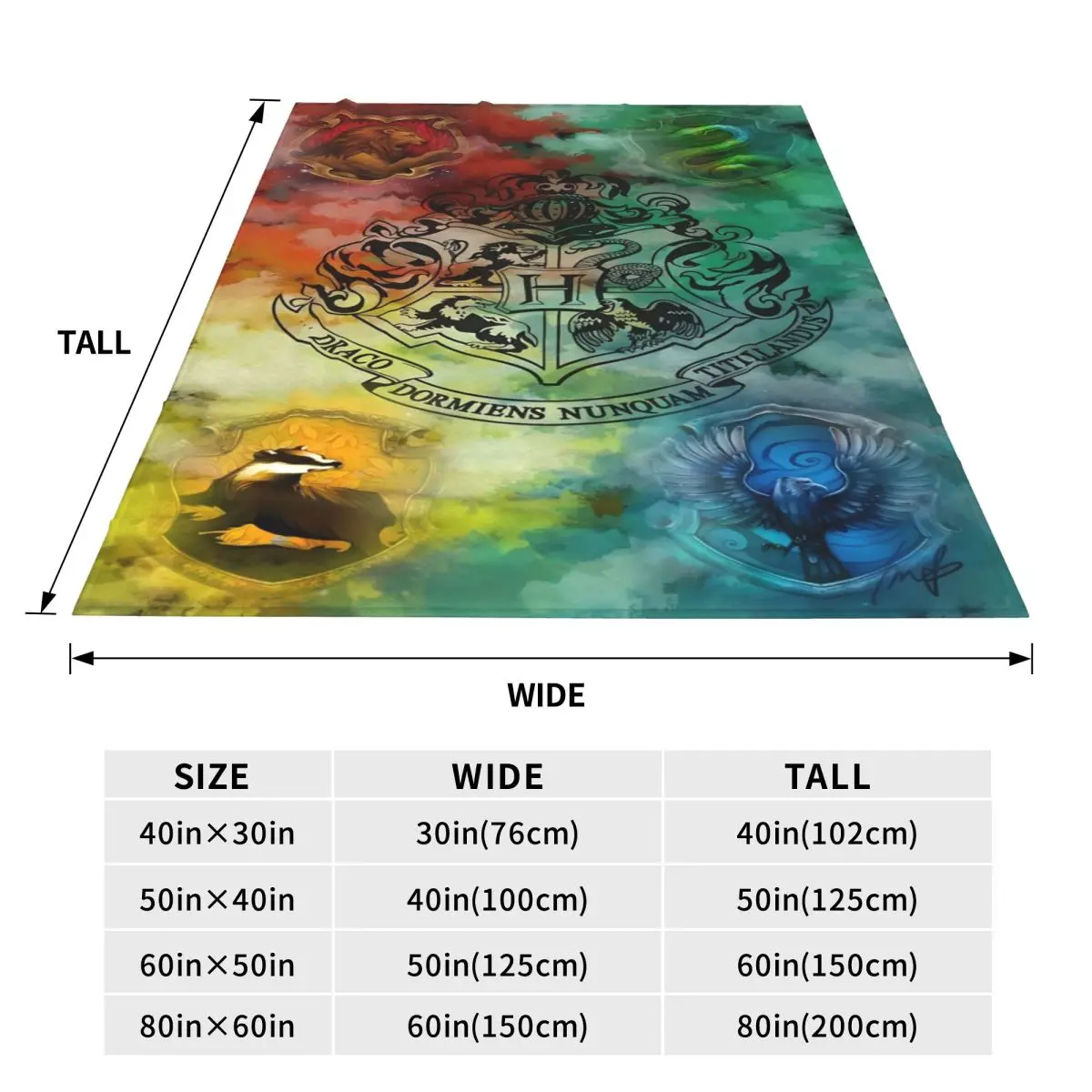 Одеяло Harrys Potters теплое мягкое уличное трендовое плюшевое одеяло для домашнего