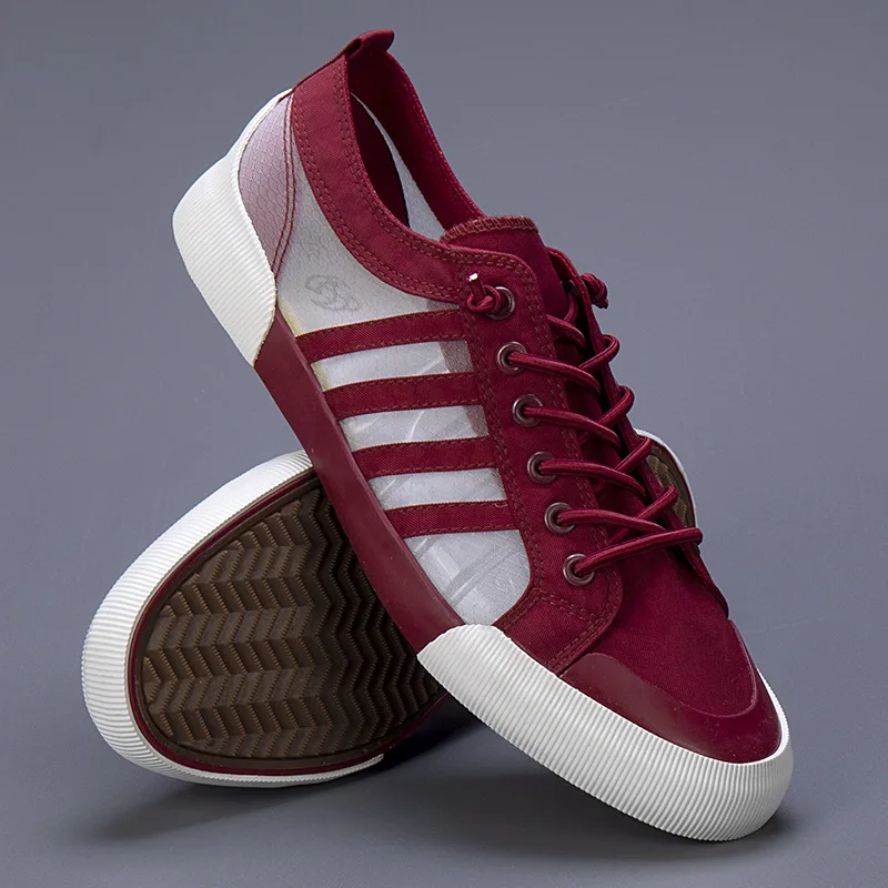 Туфли мужские сетчатые без шнуровки повседневные эспадрильи легкие лоферы