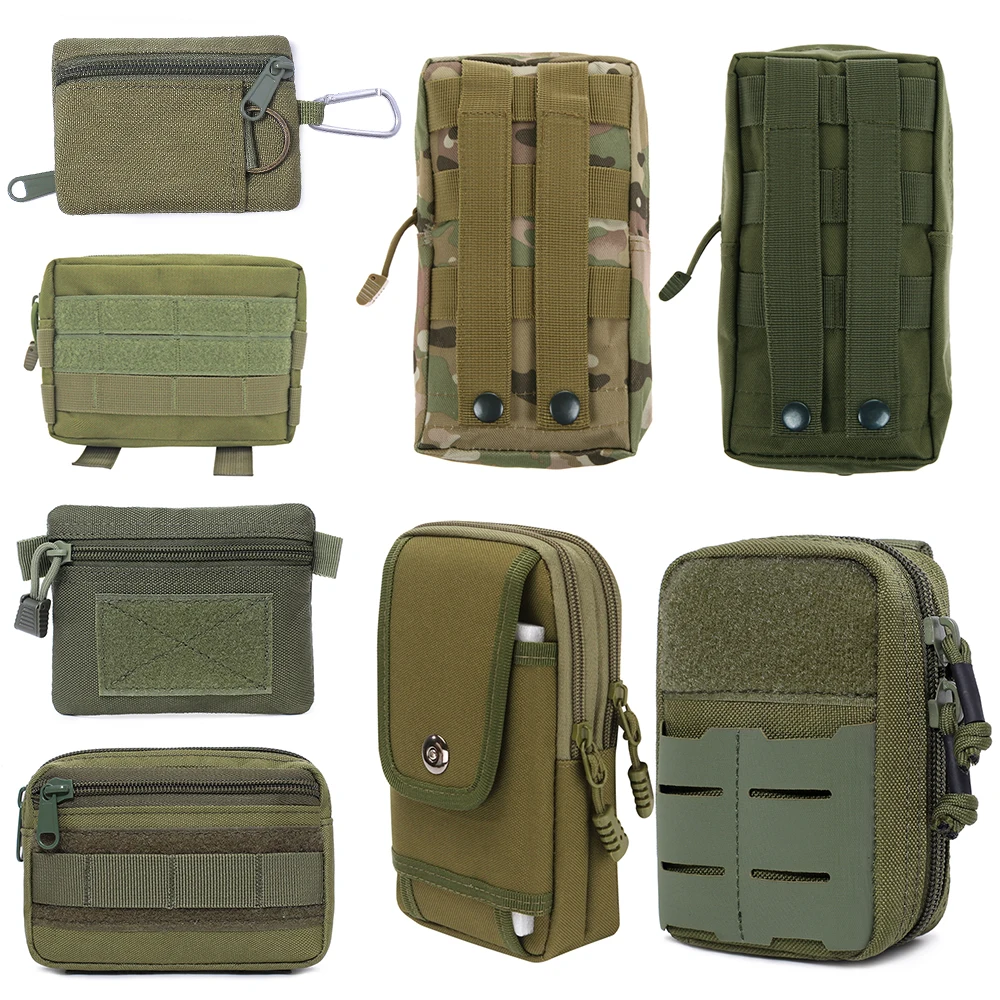 

Тактическая уличная Сумка Molle, военная поясная сумка, женская сумка, аксессуары для охотничьего снаряжения, поясная сумка, армейская поясна...