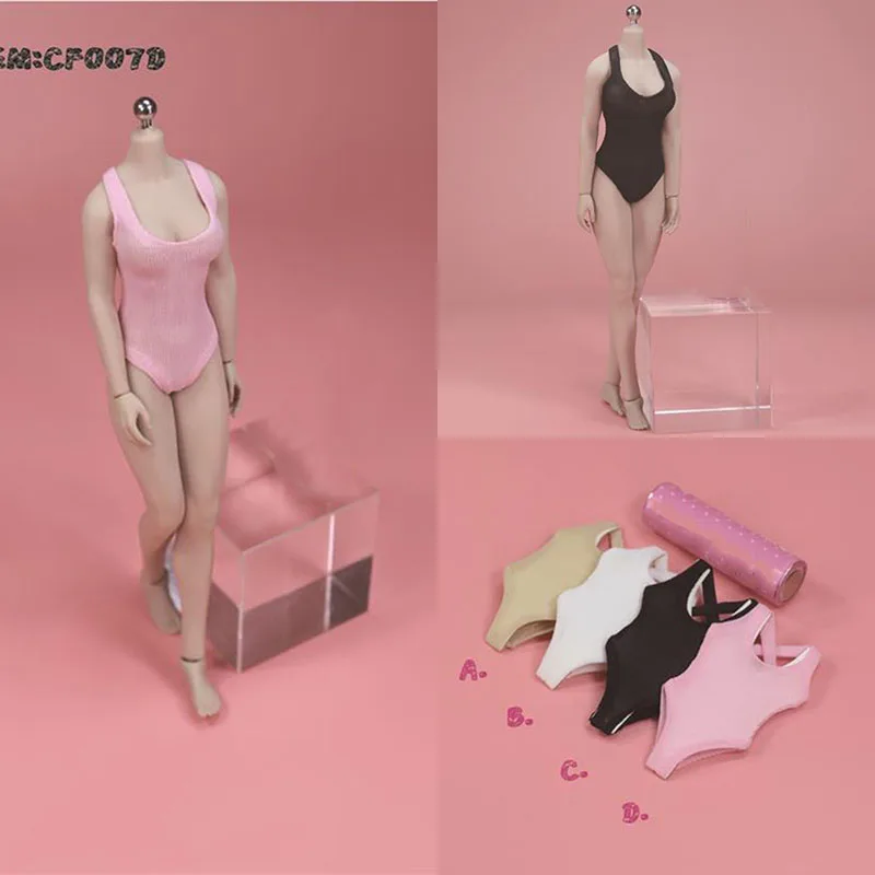 

_ Масштаб 1/12 женский солдат CF007 трендовый облегающий купальник с низким вырезом сексуальный боди подходит для 6-дюймовых экшн-фигурок моделе...