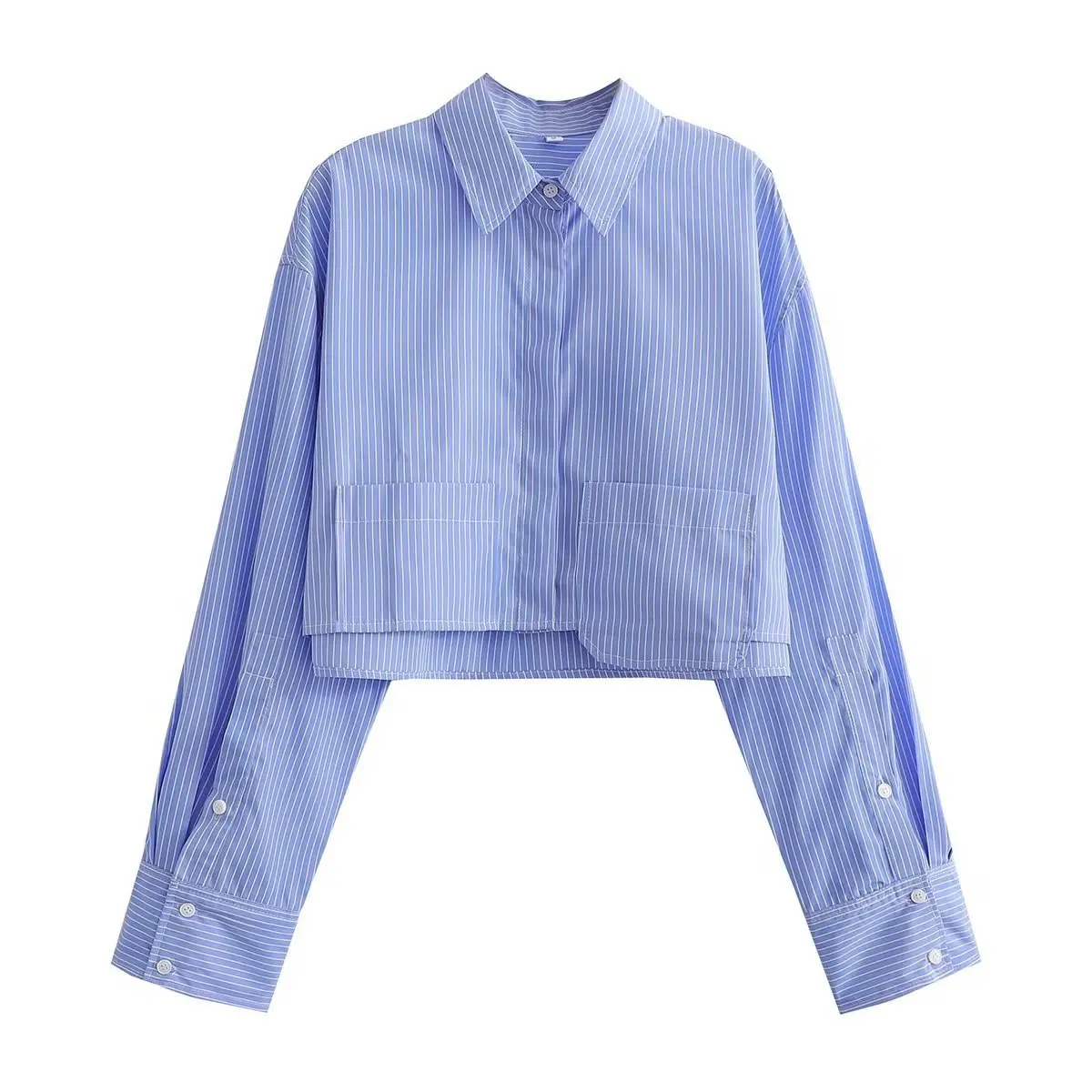 

Zcensan Fashionable Women's Buttoned Cotton Shirt for any Occasion