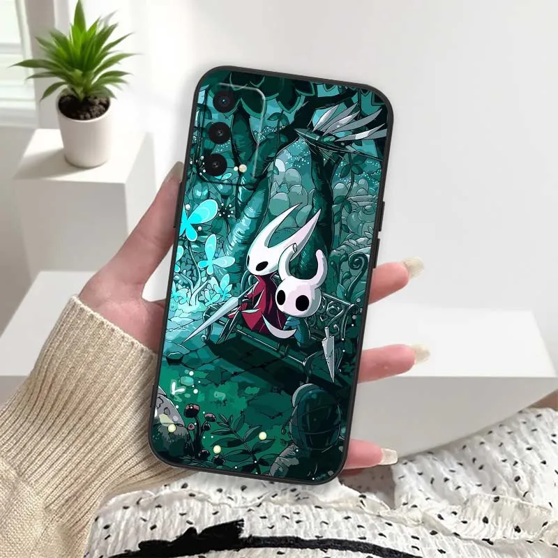 Фото Чехол для телефона с изображением аниме Hollow Knight для OnePlus 15, 15R, 15T, 13T, 13S, 13R, 12, 13, 11R, 11, 10, 10T, 10R, 9R, 9, Ace, 6, 5, 3v, 3 Pro №2