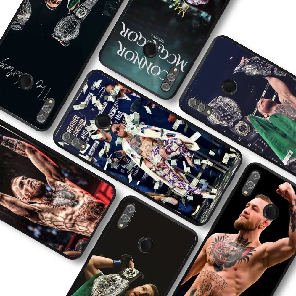 C-Conor M-McGregor Boxing Phone Case For Huawei Honor 10 lite 9 20 7A 9X 30 50 60 70 pro plus Soft Silicone Cover