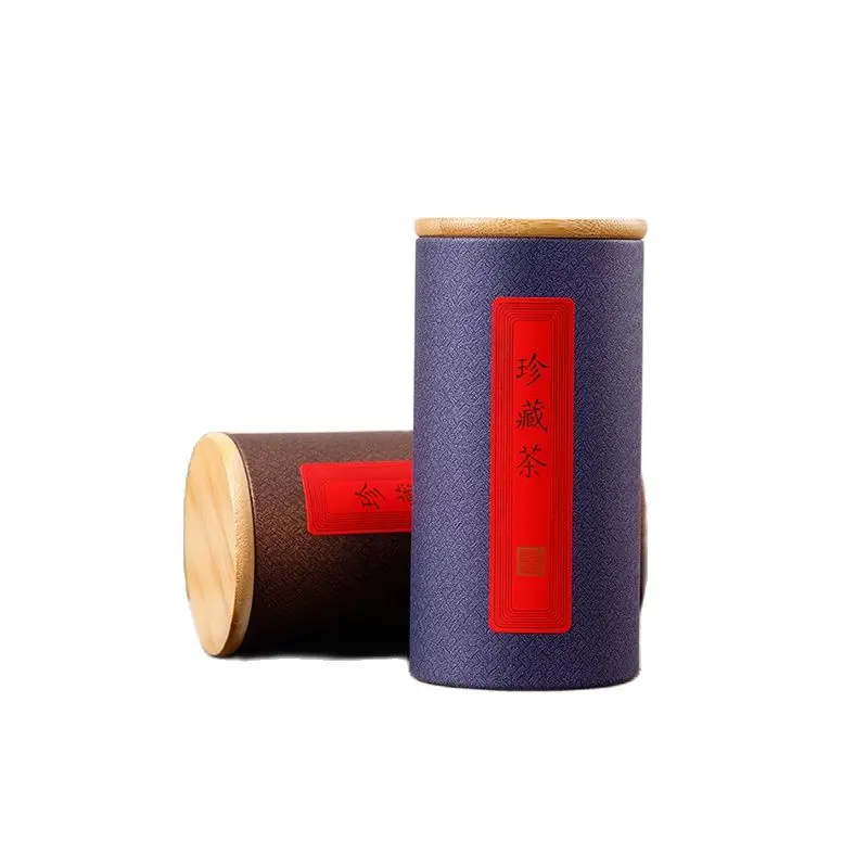 

Recycled Packaging Colorful Corrugated Cylinder Tea Paper Box Shipping Biodegradable Round Cardboard Gift Tube